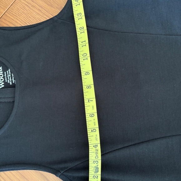 Wool & Co black merino dress - Picture 4 of 5